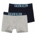 Calvin Klein Underwear Nohavičky  sivá melírovaná / námornícka modrá / svetlomodrá
