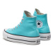 Converse Plátenky Chuck Taylor All Star Lift A07570C Modrá