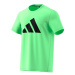 adidas RUN IT T-SHIRT Pánske bežecké tričko, zelená, veľkosť