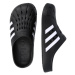 ADIDAS SPORTSWEAR Plážové / kúpacie topánky 'Adilette'  čierna / biela