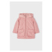 Detská obojstranná bunda Mayoral ružová farba,