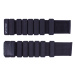Sportago Fity Groove silikónové závažie na členky 2x0,5 kg, čierne