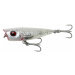 Savage gear wobler 3d minnow popper crystal white - 4,3 cm 4 g