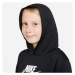 Nike NSW TRACKSUIT POLY BACK Chlapčenská tepláková súprava, čierna, veľkosť