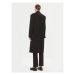 Calvin Klein Vlnený kabát K20K205935 Čierna Regular Fit