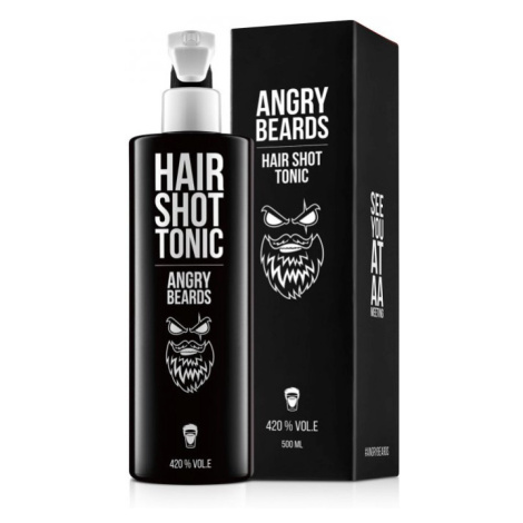 Osviežujúce tonikum na vlasy Angry Beards Hair Shot Tonic - 500 ml (HR-Tonic-500) + darček zadar