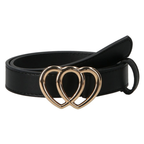 ONLY GIRLS Opasky 'KOGPINA HEART '  zlatá / čierna