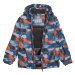 Chlapčenská lyžiarska bunda COLOR KIDS Ski Jacket - AOP, turbulence 741119.1922