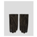 Rukavice Karl Lagerfeld K/Essential Ff Gloves Čierna