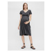 Dark gray maternity dress Mama.licious Tinna - Women