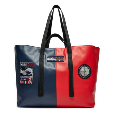 Tommy Jeans Kabelka Tjw Archive Tote AW0AW16280 Tmavomodrá Tommy Hilfiger