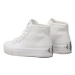 Calvin Klein Jeans Sneakersy Vulc Flatform Bold Essential YW0YW01031 Biela