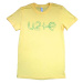 U2 tričko Brazil Logo Babydoll Žltá