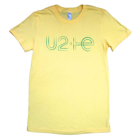 U2 tričko Brazil Logo Babydoll Žltá