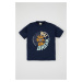 DEFACTO Baby Boy Crew Neck Printed Short Sleeve T-Shirt