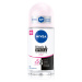 Nivea Invisible Black & White Clear guličkový antiperspirant pre ženy