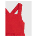 Červené dievčenské šaty GAP