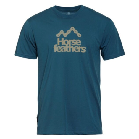 Horsefeathers ROOTER Pánske tričko, modrá, veľkosť