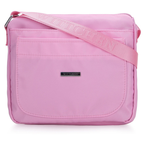 Dámska nylonová crossbody kabelka Wittchen s krytým vreckom 94-4Y-114-P