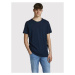 Jack&Jones Tričko Basher 12182498 Tmavomodrá Regular Fit