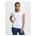 T-shirt_ss tričko Big Star Woman 152055 Cream-101