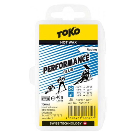 Vosk TOKO Performance modrý 40g TripleX