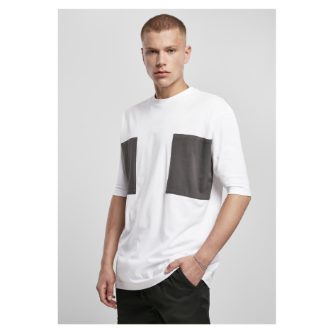 Large double pocket T-shirt white/asphalt Urban Classics