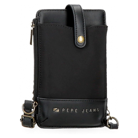 Pepe Jeans Morgan Black - Kabelka na mobil / Peňaženka, 7925031