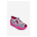 Befado Squirrel Slippers Sandals Grey and Pink