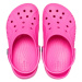 Dievčenské kroksy (rekreačná obuv) CROCS Baya Clog K electric pink