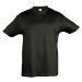 SOĽS Regent Kids Detské tričko s krátkym rukávom SL11970 Deep black