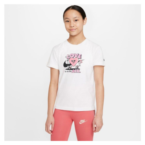 Dívčí tričko Sportswear Jr DO1327 100 - Nike XL (158-170)