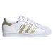 Dámska vychádzková obuv ADIDAS ORIGINALS Superstar cloud white gold metallic cloud white