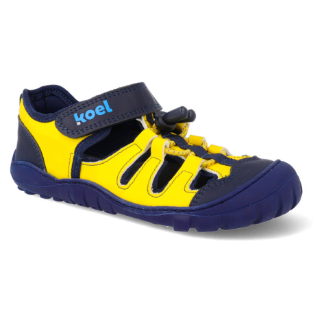 Barefoot sandále Koel- Madison Vegan Yellow žlté