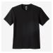 Pánske tričko 500 na cvičenie krátky rukáv, rovný strih, čierne