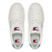 Tommy Jeans Sneakersy Tjw Cupsole Sneaker Denim EN0EN02652 Écru