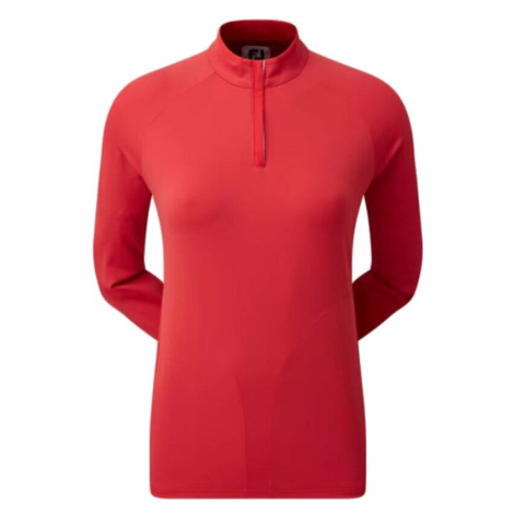 Footjoy Half-Zip Midlayer Red Mikina