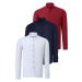 TRIPLE SET G721 DEWBERRY MEN'S SHIRT-NAVY-WHITE-BURGUNDY