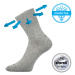 VOXX ponožky Corsa Medicine VoXX grey melé 1 pár 102368