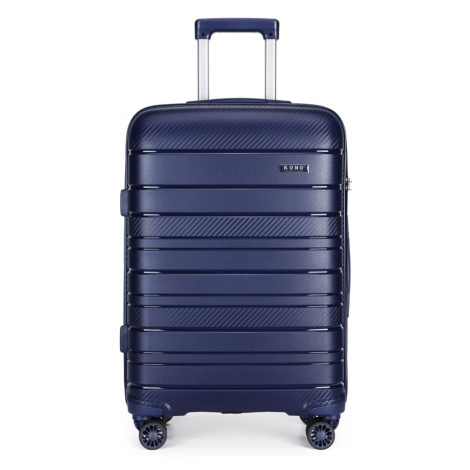 Cestovný kufor na kolieskach Kono Classic Collection - Navy - 70L