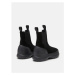 Vysoké zimné topánky MOON BOOT MB LUNA CHELSEA SUEDE -N001 BLACK