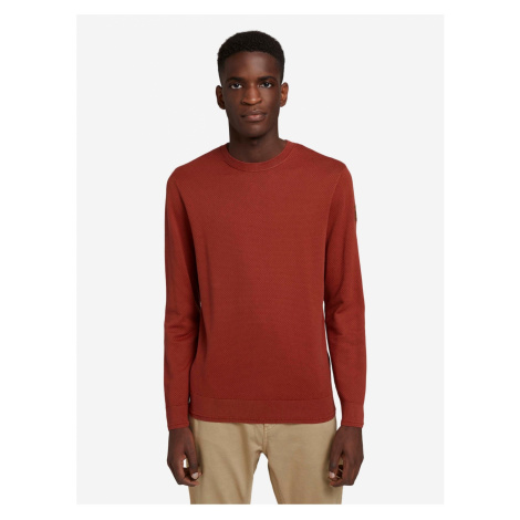 Brick Men's Sweater Tom Tailor - Men's