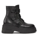 Tommy Jeans Členková obuv Tjw Chunky Boot Hardware EN0EN02443 Čierna