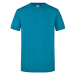James&amp;Nicholson Pánske tričko JN911 Caribbean Blue