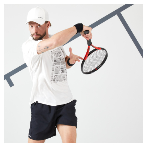 Pánske tričko TTS Soft na tenis biele ARTENGO