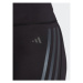 Adidas Športové kraťasy DailyRun 3-Stripes Five-Inch Short Leggings HS5452 Čierna