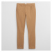 Kalhoty GAP Skinny Ankle Bistrech Pants Camel Hair