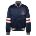 Tommy Jeans Prechodná bunda 'Varsity Explorer'  námornícka modrá / červená / biela