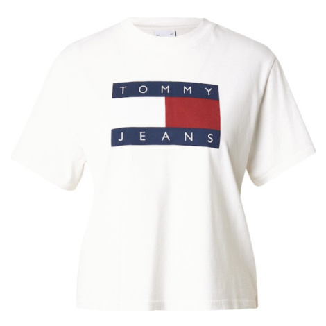 Tommy Jeans Tričko  námornícka modrá / krvavo červená / biela Tommy Hilfiger