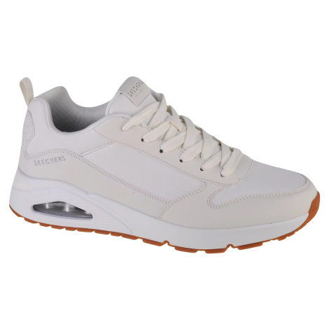 BIELE PÁNSKE TENISKY SKECHERS UNO-HIDEAWAY 232152-WHT